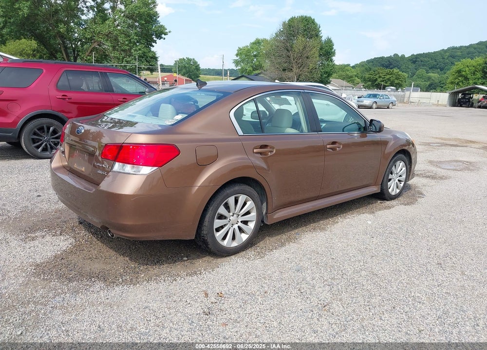2011 SUBARU LEGACY VIN: 4S3BMDL60B2210531