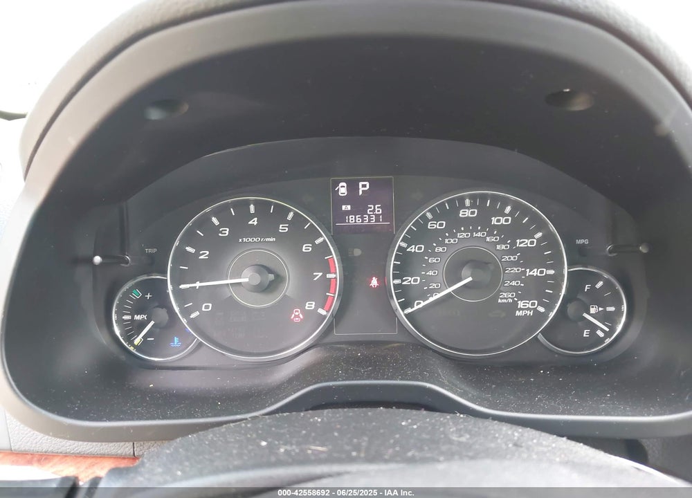 2011 SUBARU LEGACY VIN: 4S3BMDL60B2210531