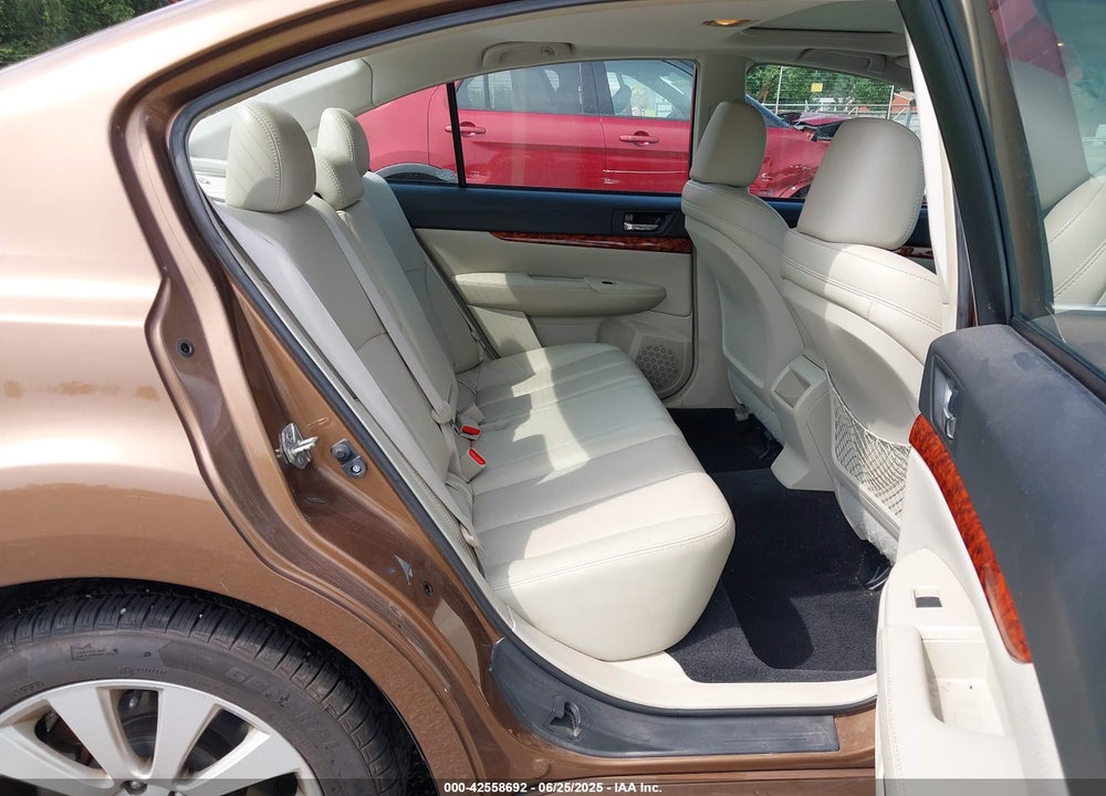 2011 SUBARU LEGACY VIN: 4S3BMDL60B2210531