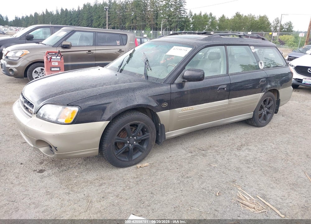 2002 SUBARU OUTBACK H6-3.0 L.L. BEAN EDITION VIN: 4S3BH806227640256