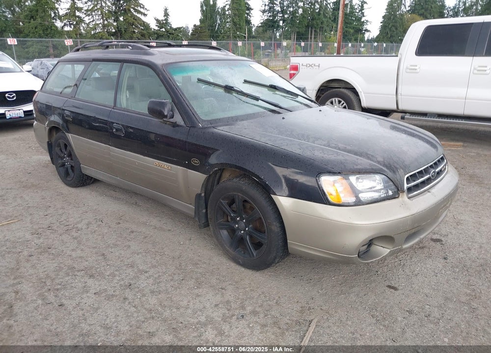 2002 SUBARU OUTBACK H6-3.0 L.L. BEAN EDITION VIN: 4S3BH806227640256