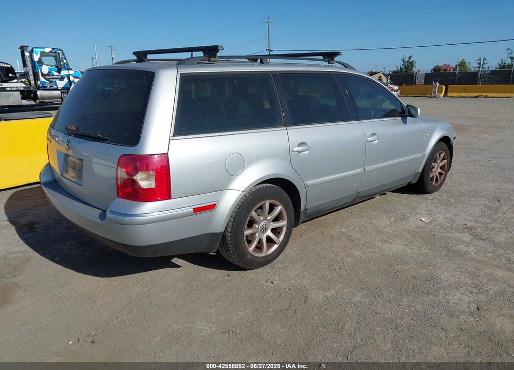2004 VOLKSWAGEN PASSAT GLS VIN: WVWVD63B64E074218
