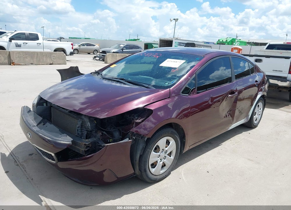 2017 KIA FORTE VIN: 3KPFK4A77HE119867