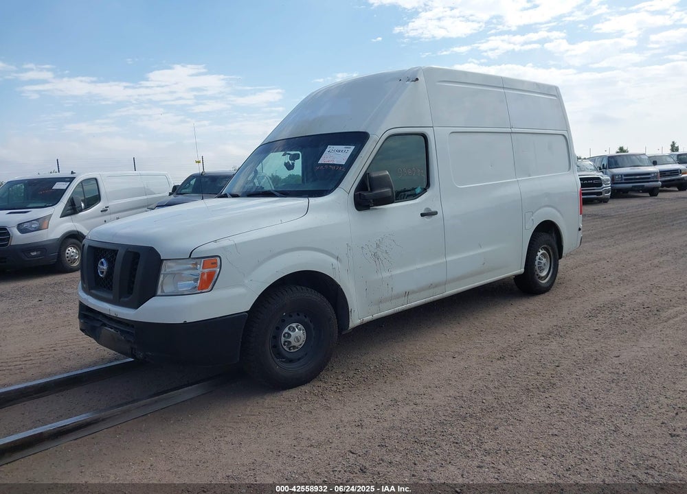 2014 NISSAN NV CARGO NV2500 HD VIN: 1N6BF0LY9EN100789