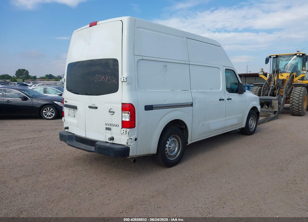 2014 NISSAN NV CARGO NV2500 HD VIN: 1N6BF0LY9EN100789
