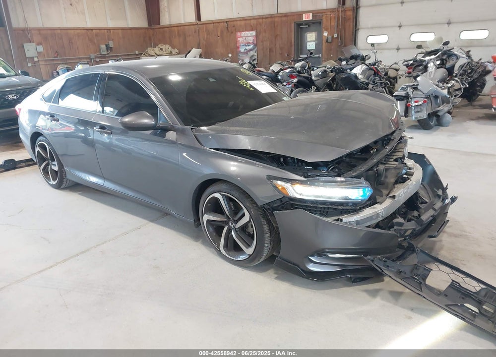 2019 HONDA ACCORD SPORT VIN: 1HGCV1F3XKA135779
