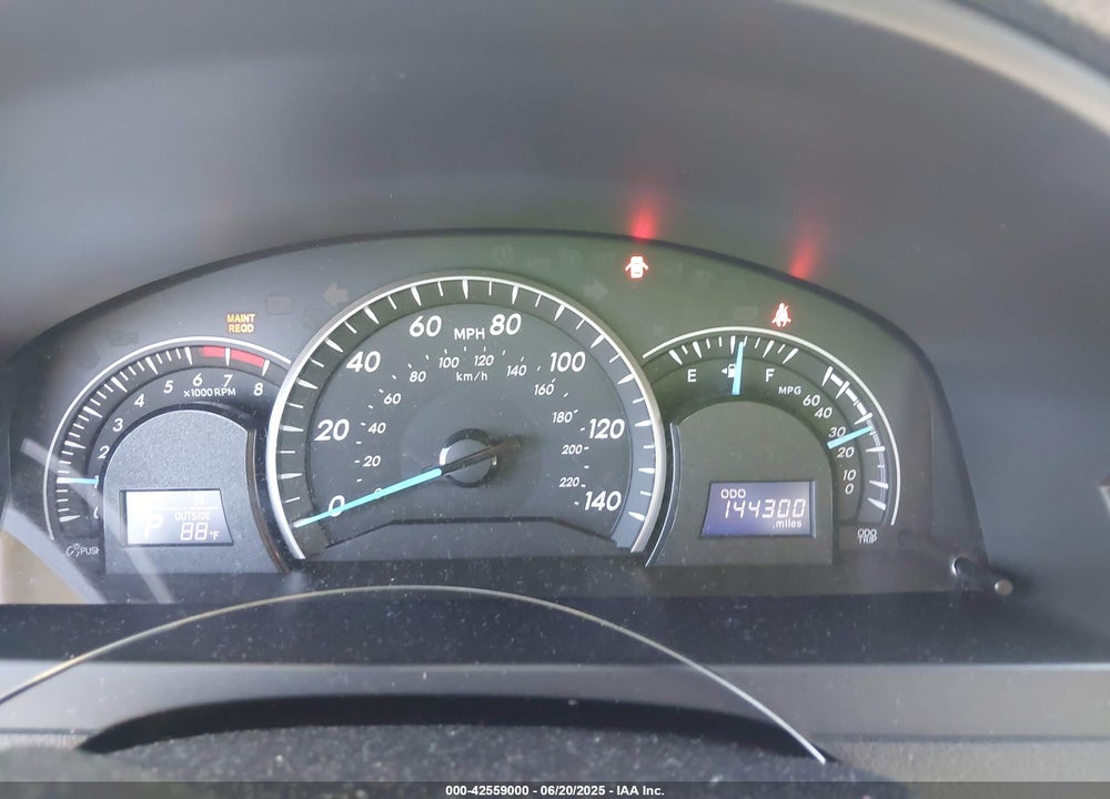 2013 TOYOTA CAMRY VIN: 4T4BF1FKXDR322442
