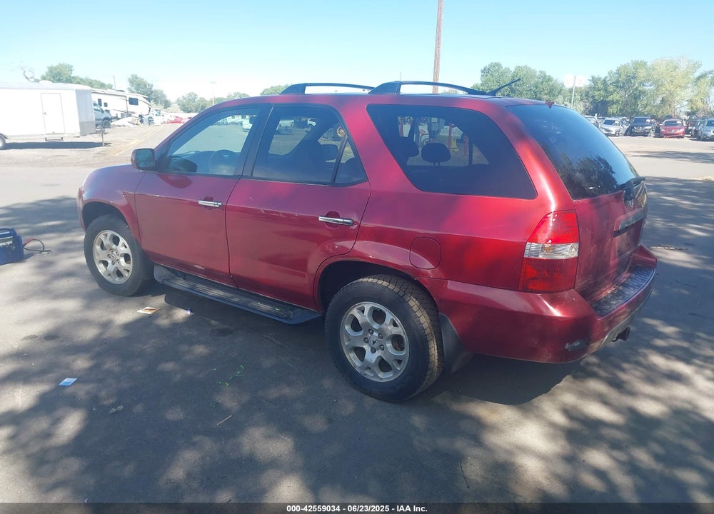 2002 ACURA MDX VIN: 2HNYD18692H528960