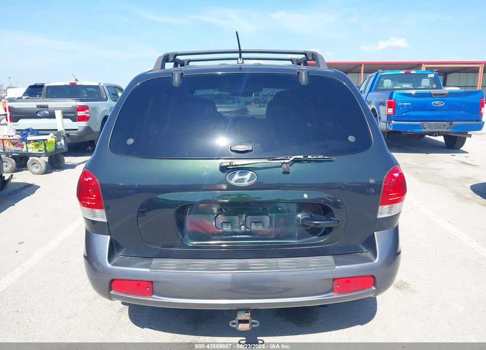 2006 HYUNDAI SANTA FE VIN: KM8SC13D86U099653
