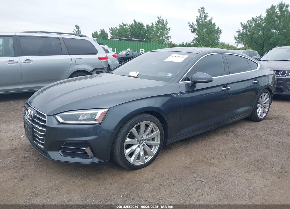 2018 AUDI A5 2.0T PREMIUM VIN: WAUBNCF53JA087237