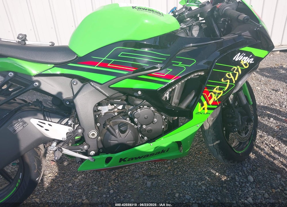 2024 KAWASAKI ZX636 K VIN: JKBZXJJ16RA007306