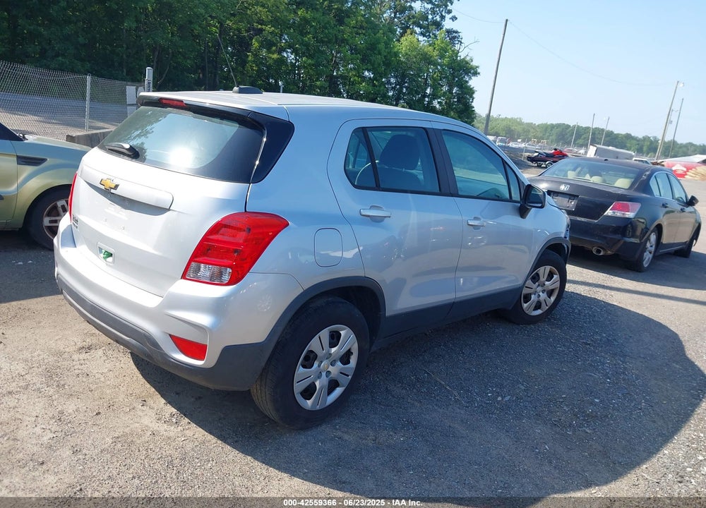 2017 CHEVROLET TRAX VIN: 3GNCJKSBXHL204167