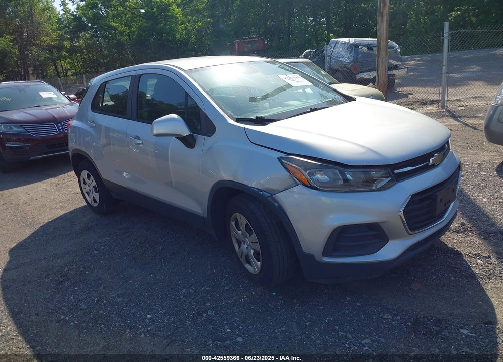 2017 CHEVROLET TRAX VIN: 3GNCJKSBXHL204167