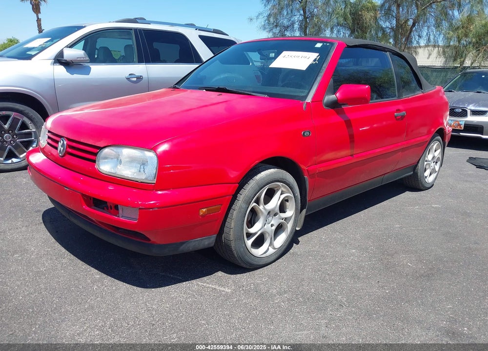 1996 VOLKSWAGEN CABRIO VIN: WVWBB81E1TK011934