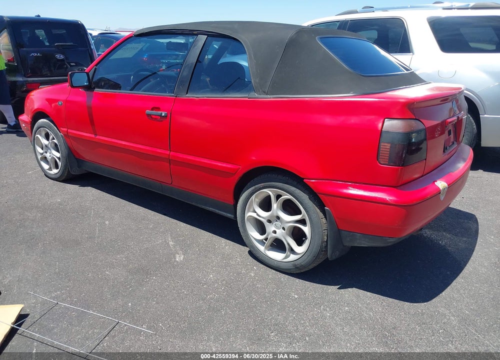 1996 VOLKSWAGEN CABRIO VIN: WVWBB81E1TK011934