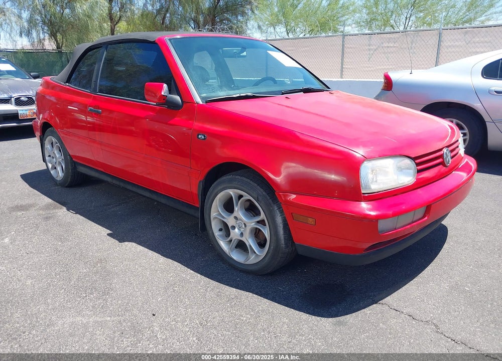 1996 VOLKSWAGEN CABRIO VIN: WVWBB81E1TK011934
