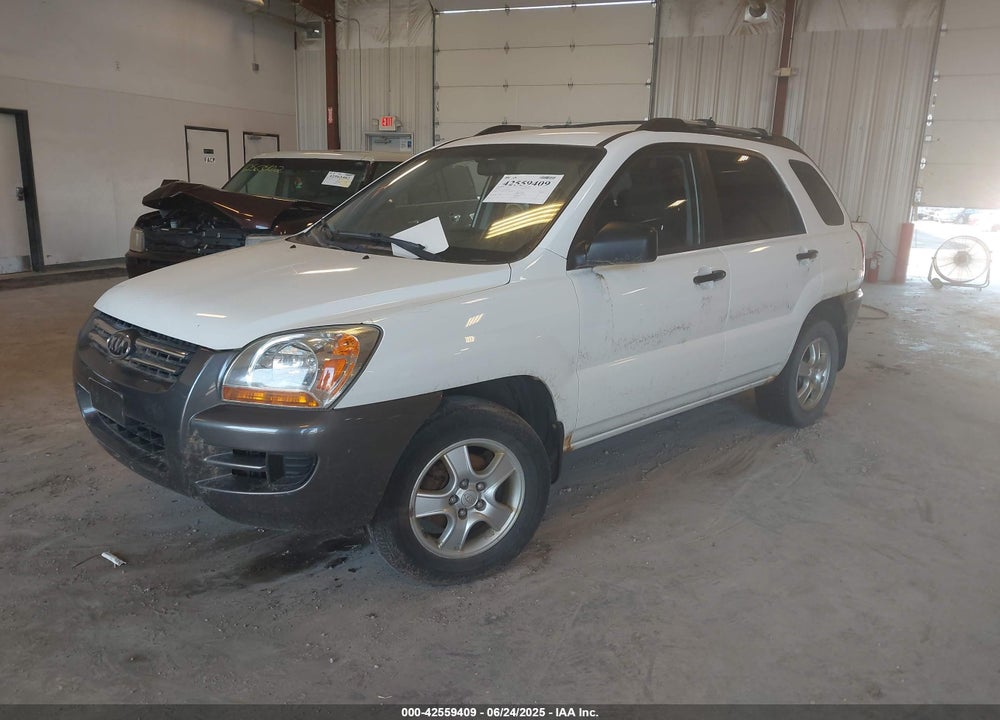 2008 KIA SPORTAGE VIN: KNDJF724287457049