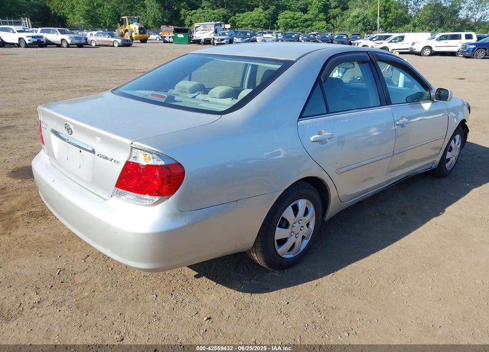 2005 TOYOTA CAMRY LE VIN: 4T1BE32K75U522761