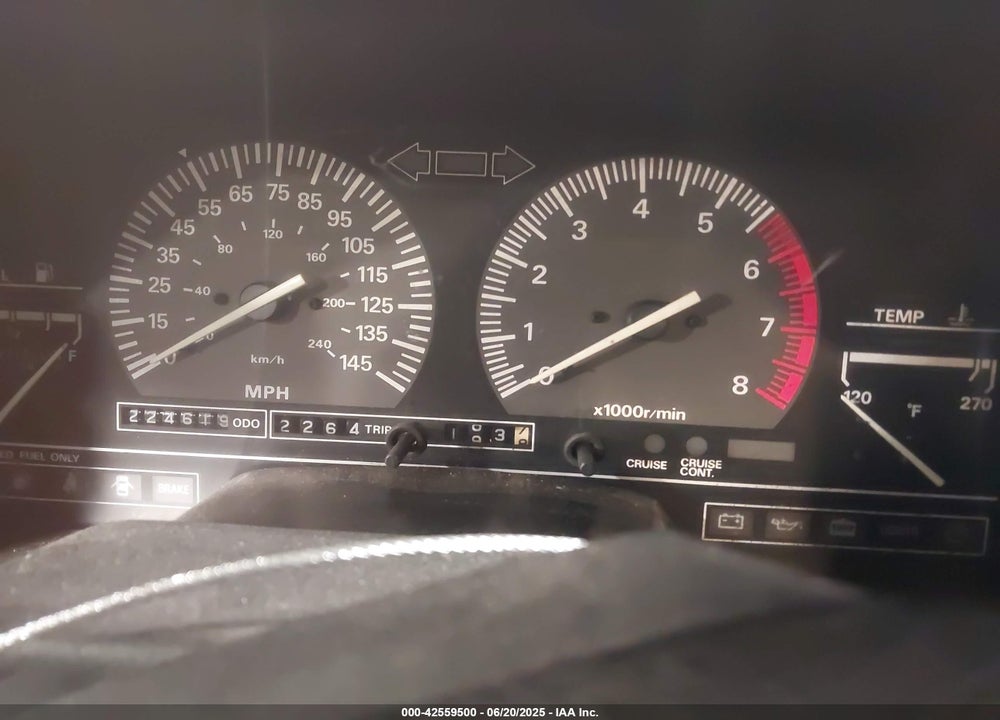 1987 NISSAN 300ZX VIN: JN1HZ14S4HX217258