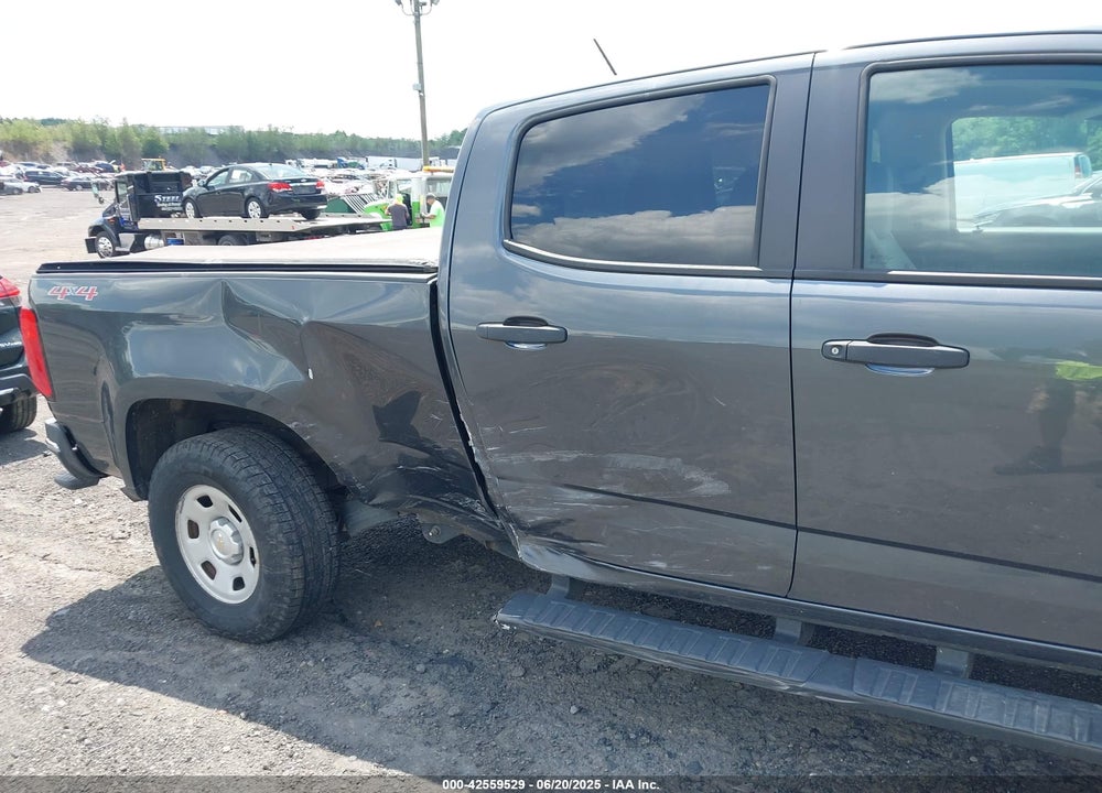 2016 CHEVROLET COLORADO VIN: 1GCGTBE33G1277749