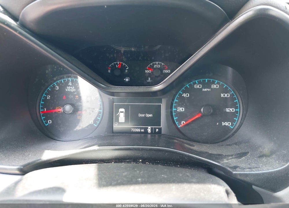 2016 CHEVROLET COLORADO VIN: 1GCGTBE33G1277749