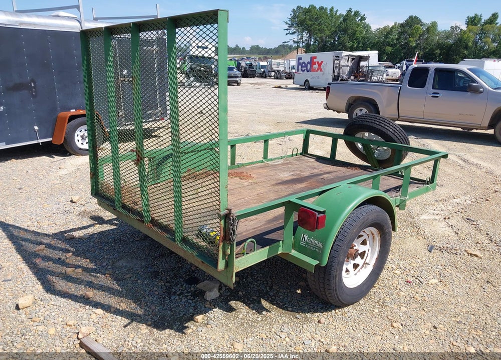 2004 KRAFTSMAN UTILITY TRLR VIN: 5E7LG08184R000764