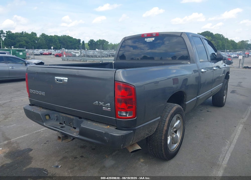 2004 DODGE RAM 1500 SLT/LARAMIE VIN: 1D7HU18D94J105422