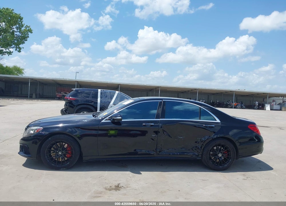 2016 MERCEDES-BENZ S CLASS VIN: WDDUG8CB8GA252730