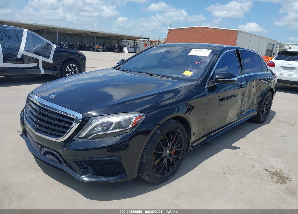2016 MERCEDES-BENZ S CLASS VIN: WDDUG8CB8GA252730