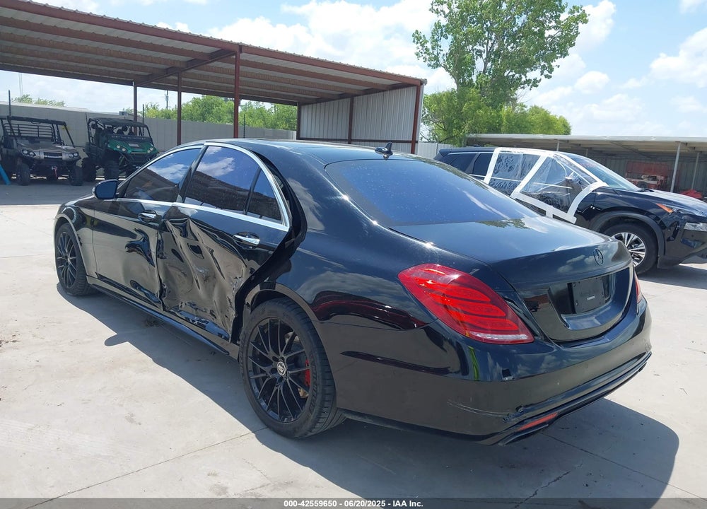 2016 MERCEDES-BENZ S CLASS VIN: WDDUG8CB8GA252730