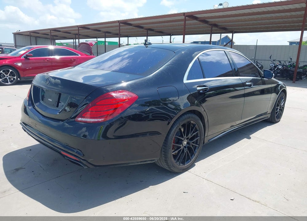 2016 MERCEDES-BENZ S CLASS VIN: WDDUG8CB8GA252730