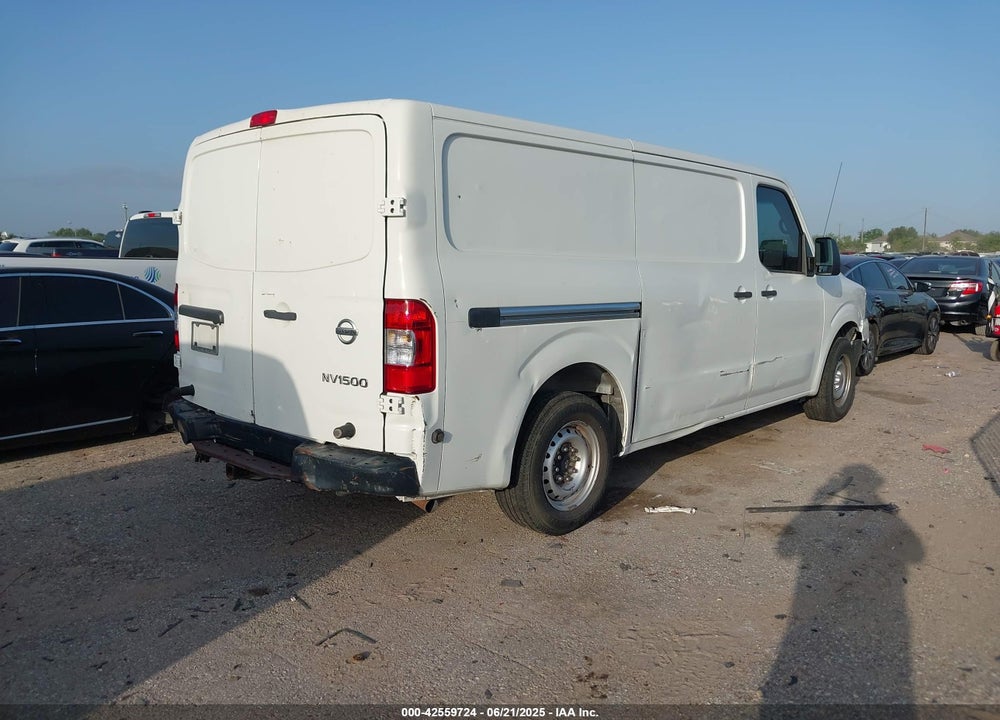 2016 NISSAN NV CARGO NV1500 S V6 VIN: 1N6BF0KM3GN816119