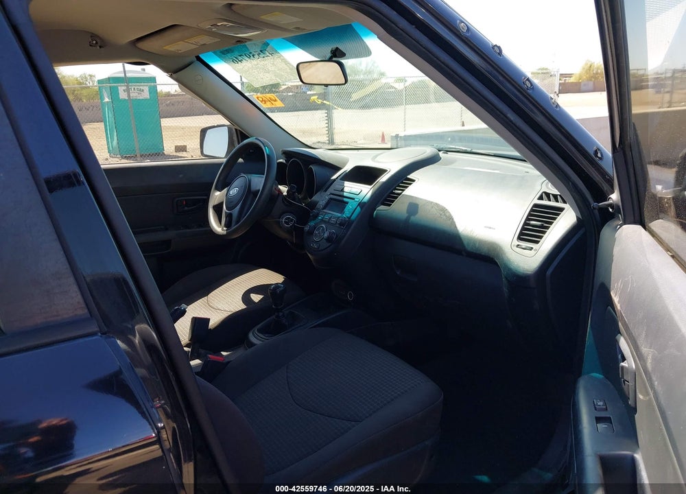 2012 KIA SOUL VIN: KNDJT2A5XC7739812