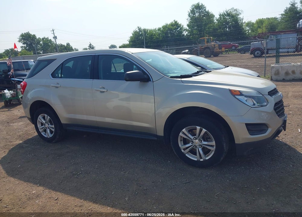 2016 CHEVROLET EQUINOX LS VIN: 2GNALBEKXG1176609