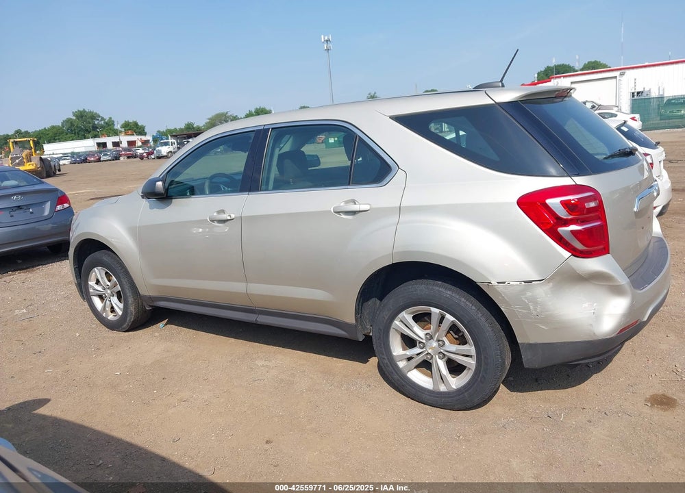 2016 CHEVROLET EQUINOX LS VIN: 2GNALBEKXG1176609