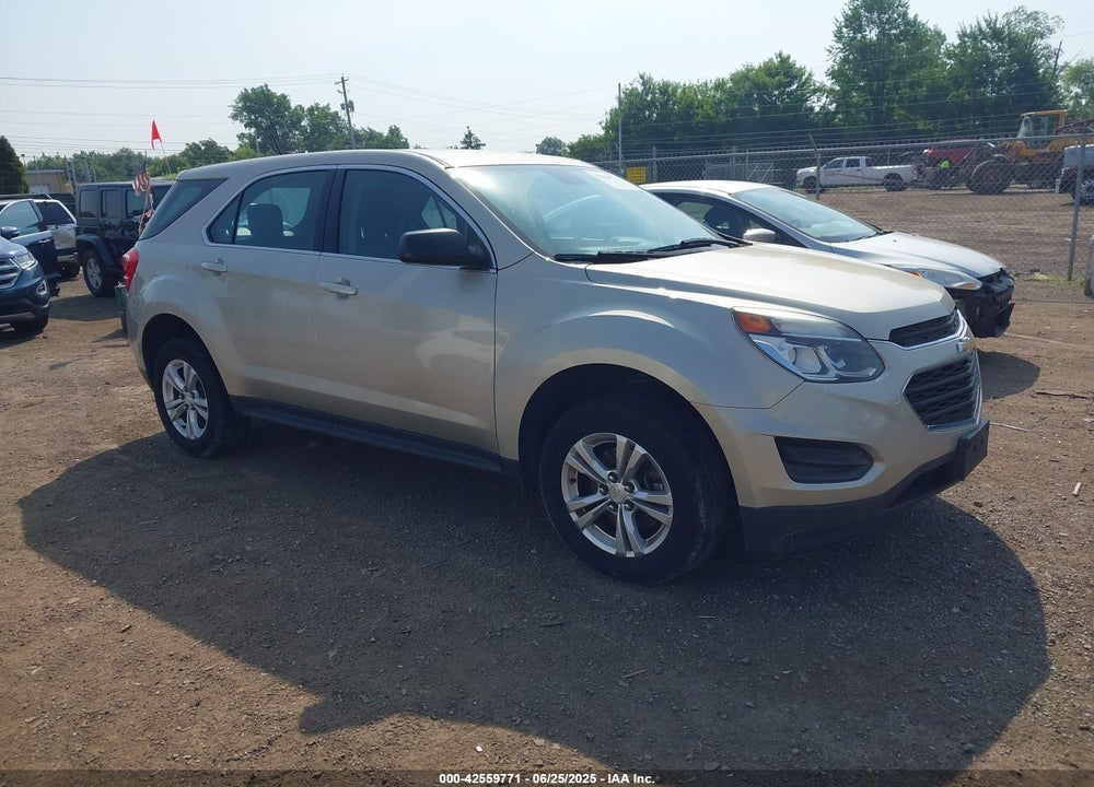 2016 CHEVROLET EQUINOX LS VIN: 2GNALBEKXG1176609