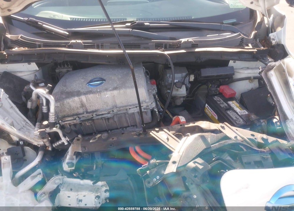 2013 NISSAN LEAF VIN: 1N4AZ0CP6DC407219