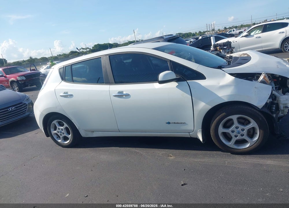 2013 NISSAN LEAF VIN: 1N4AZ0CP6DC407219