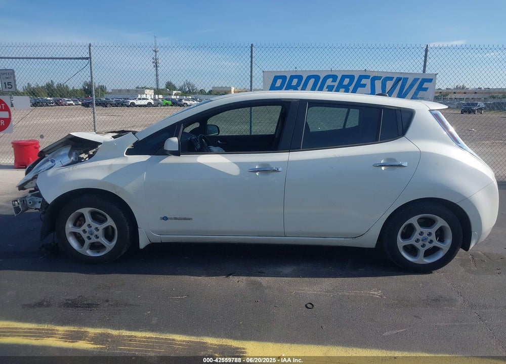 2013 NISSAN LEAF VIN: 1N4AZ0CP6DC407219