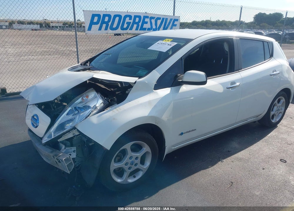 2013 NISSAN LEAF VIN: 1N4AZ0CP6DC407219