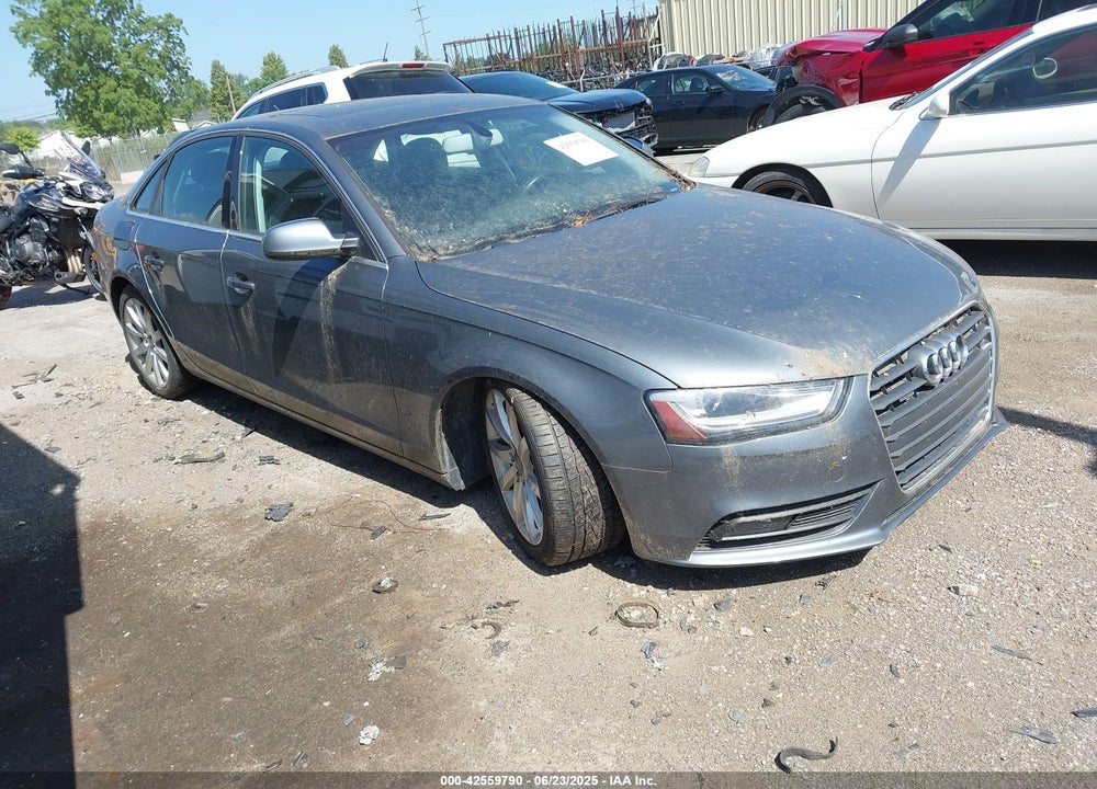 2013 AUDI A4 2.0T PREMIUM VIN: WAUHFAFL0DN030520