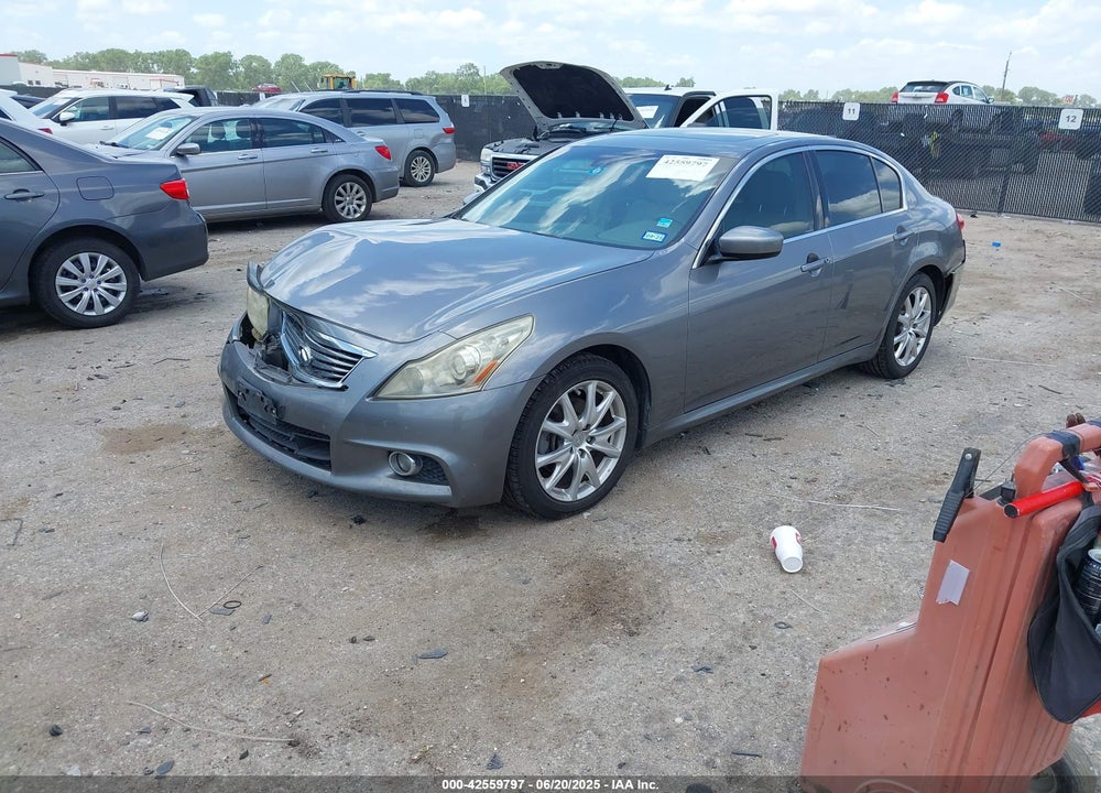 2011 INFINITI G37 VIN: JN1CV6AR5BM402271