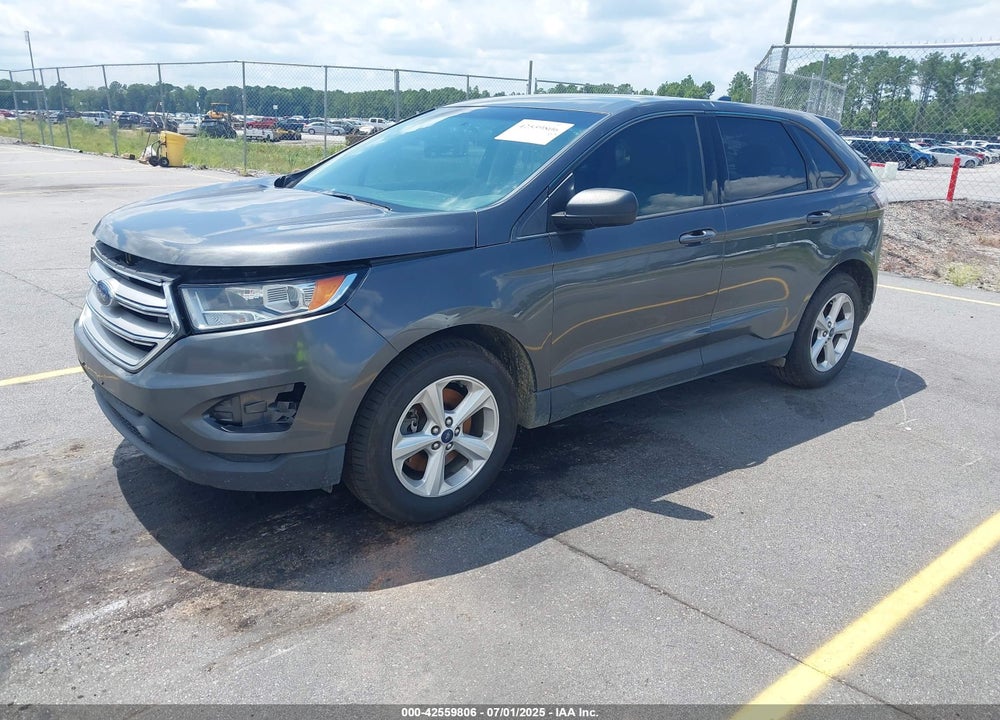 2015 FORD EDGE SE VIN: 2FMTK4G89FBB68328