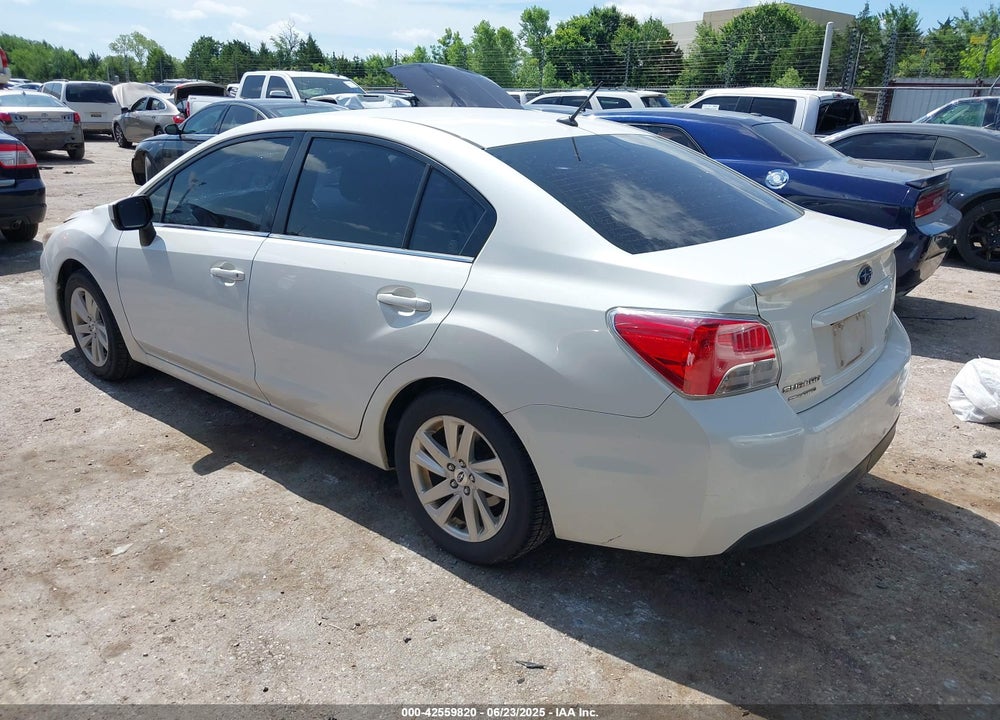 2016 SUBARU IMPREZA VIN: JF1GJAB63GH007402