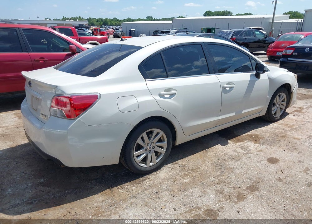 2016 SUBARU IMPREZA VIN: JF1GJAB63GH007402
