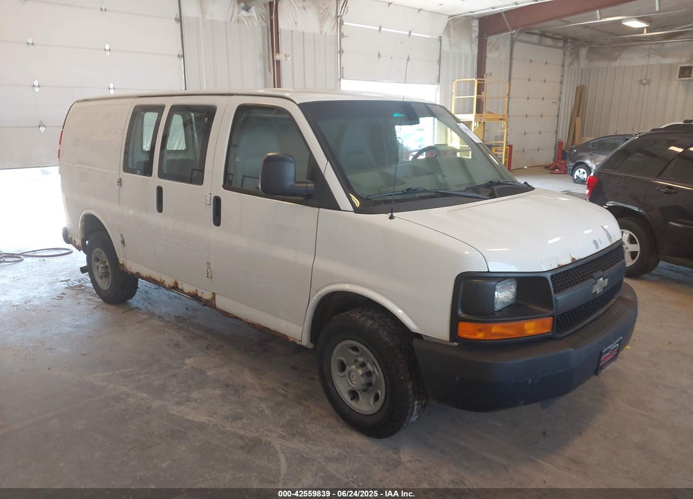 2012 CHEVROLET EXPRESS 2500 WORK VAN VIN: 1GCWGFBA2C1155209