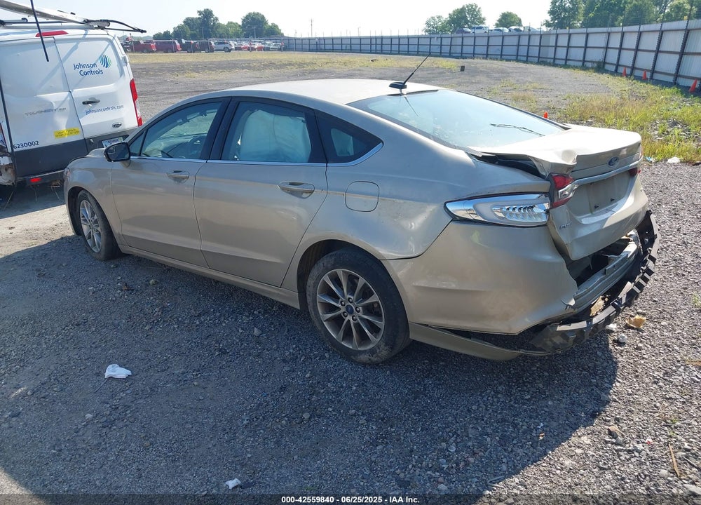 2017 FORD FUSION SE VIN: 3FA6P0H73HR227871