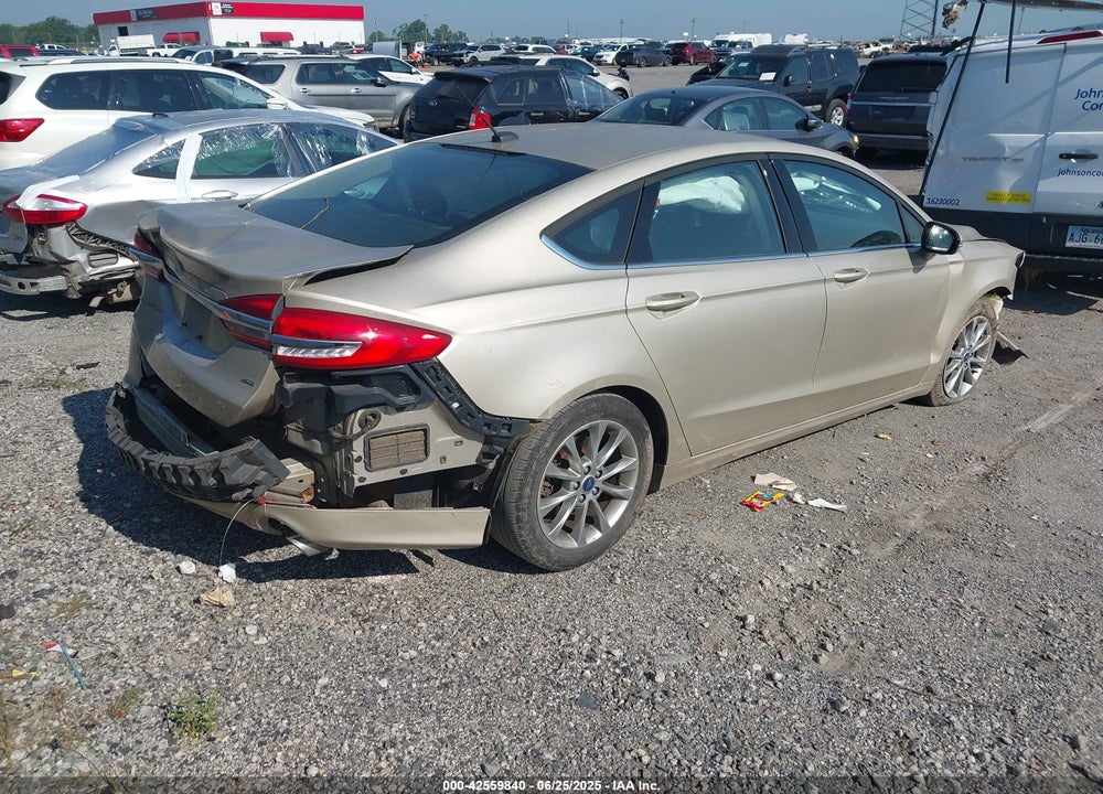 2017 FORD FUSION SE VIN: 3FA6P0H73HR227871