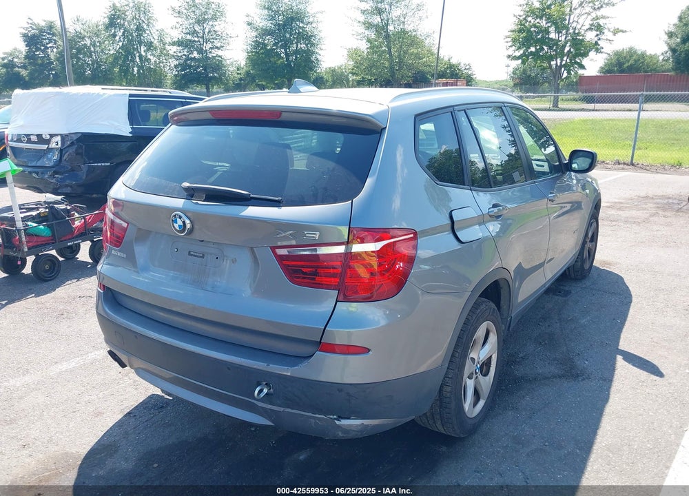 2012 BMW X3 VIN: 5UXWX5C5XCL719235