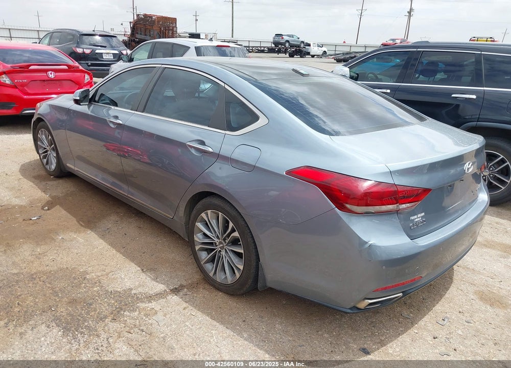 2016 HYUNDAI GENESIS VIN: KMHGN4JE2GU127980